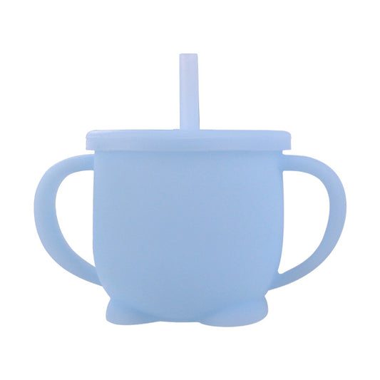 Vaso Infantil Antiderrames de Silicona Alimentaria con Tapa Hermética - Image 2