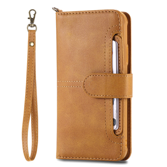 Funda de Cuero 2 en 1 con Cartera Integrada y Soporte para Tarjetas