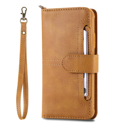 Funda de Cuero 2 en 1 con Cartera Integrada y Soporte para Tarjetas