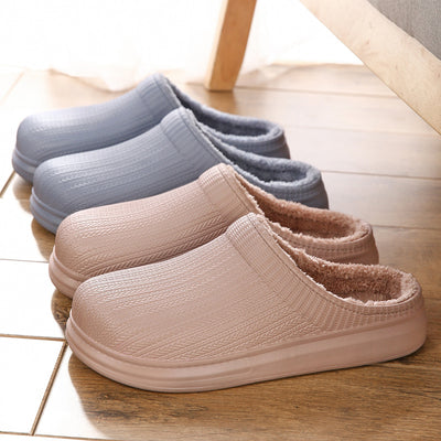 Pantuflas de Algodón Acolchadas Suaves y Cómodas para Casa