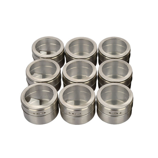 Frasco de Especias de Acero Inoxidable con Visor Transparente - Image 18