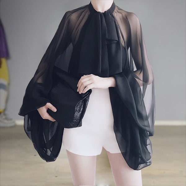 Blusa con Mangas Linterna