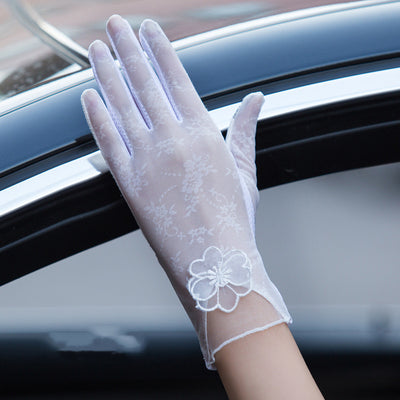Guantes Femeninos de Seda de Hielo con Protección UV - Image 12