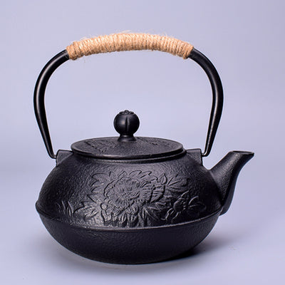 Tetera de Hierro Fundido Peonía - Juego de Té Tradicional - Image 43