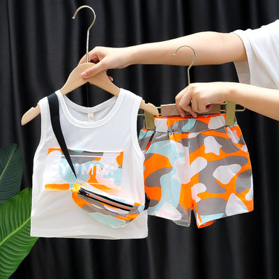Conjunto de Chaleco y Pantalón para Niño - Estilo Verano - Image 10