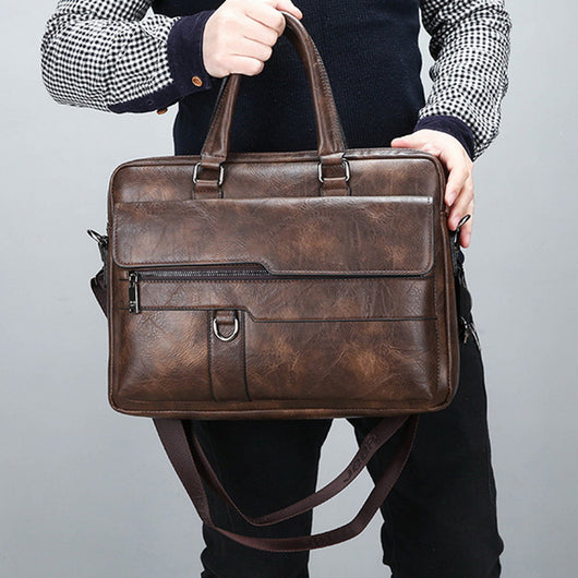 Bolsa Retro Crossbody Ejecutiva para Hombre - Image 5