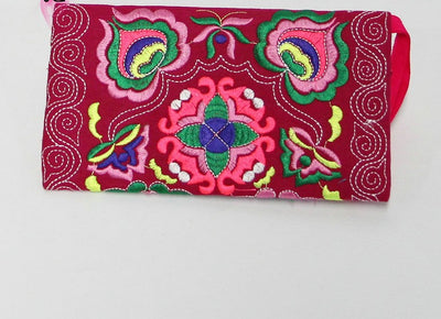 Cartera Étnica Artesanal Bordada - Bolso Vintage Tejido a Mano - Image 11