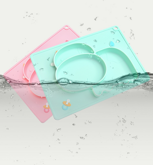 Plato de Silicona con Ventosa para Bebés - Cuenco de Aprendizaje Divertido - Image 2