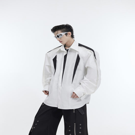 Cardigan Acolchado con Costuras en Relieve 3D