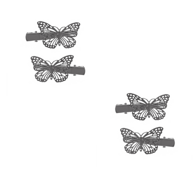 Par de Horquillas Tridimensionales de Mariposa - Image 15