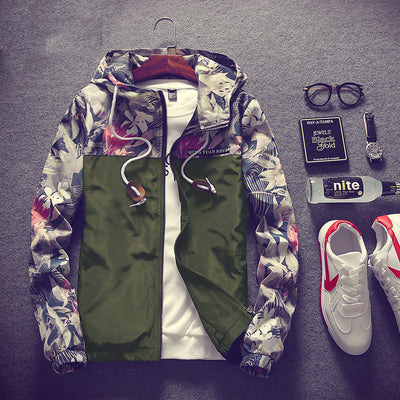 Chaqueta Deportiva Casual Estilo Béisbol Coreano para Hombre
