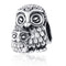 S925 Silver-Plated Autumn New Style Plain Silver Eagle and Child Bead Accessories Owl