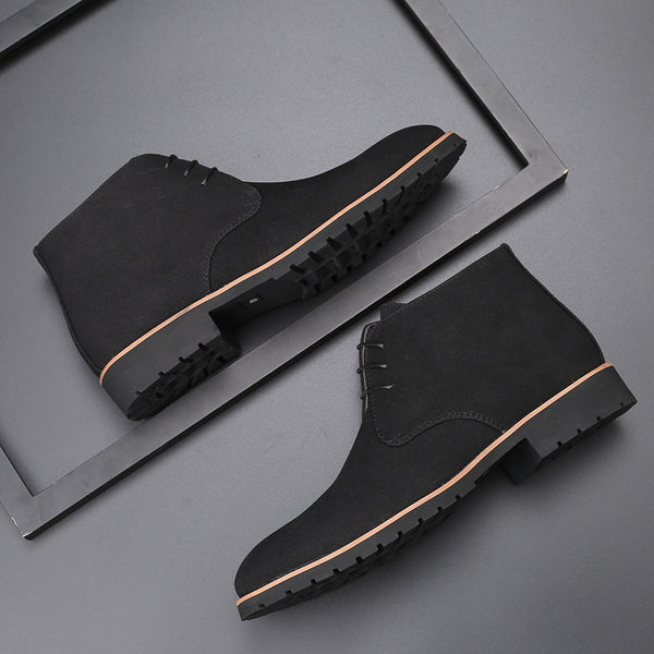 Botas Martin de Tacón Bajo Talla Grande