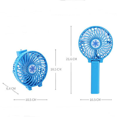 Ventilador Portátil Mini Recargable USB Plegable - Image 3
