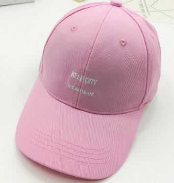 Gorra de Béisbol Estilo Coreano con Bordado de Letras y Visera Curva - Image 10