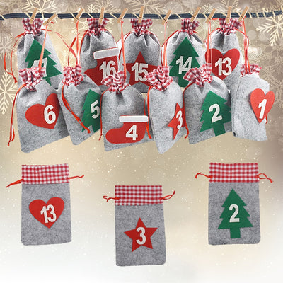 Paquete de Regalos Navideños con Bolsillo Portátil - Image 3