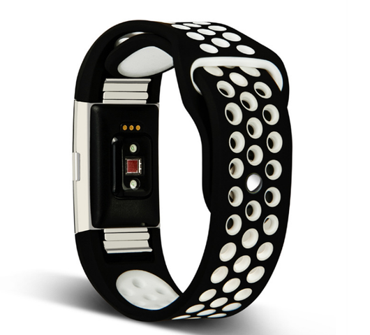 Correa de Silicona Fitbit Charge 2 Agujeros Redondos Monocromática - Image 17