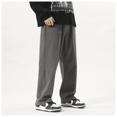 Pantalones Rectos Anchos Holgados para Hombre - Estilo Urbano - Image 11