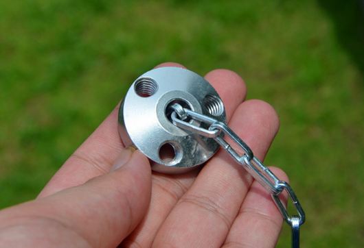 Trípode de Aluminio para Camping - Soporte Colgante de Ollas para Fogata - Image 7