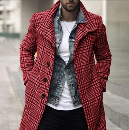 Abrigo de Lana para Hombre - Chaqueta Elegante y Cálida - Image 9