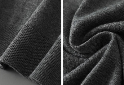 Suéter Cashmere Premium con Cuello Tipo Abrigo y Forro Térmico Grueso - Image 17