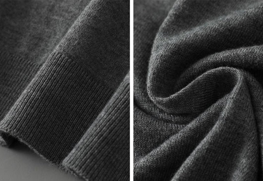 Suéter Cashmere Premium con Cuello Tipo Abrigo y Forro Térmico Grueso - Image 17