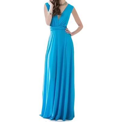 Vestido Largo Backless Multiusos para Fiestas y Bodas - Image 21