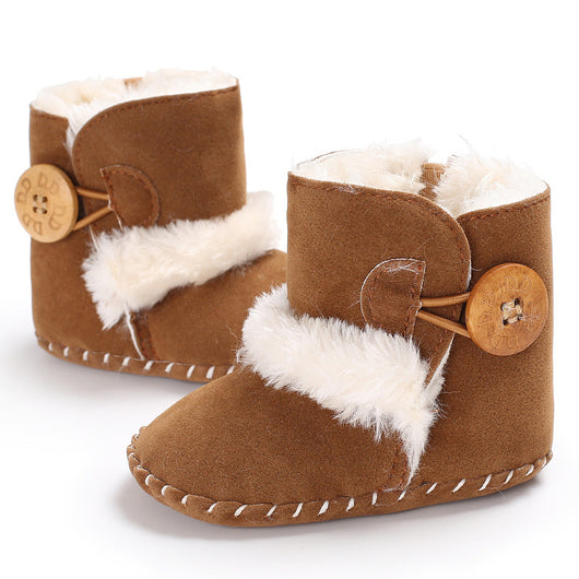 Zapatos de Bebé Antideslizantes con Forro de Terciopelo - Image 8