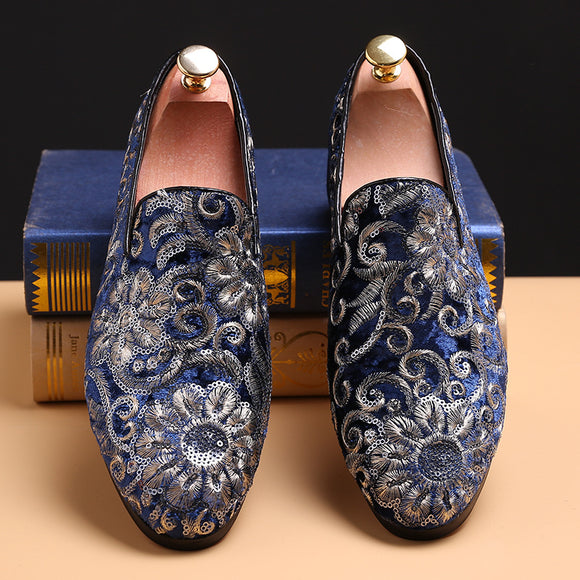 Zapatos Bordados para Hombre