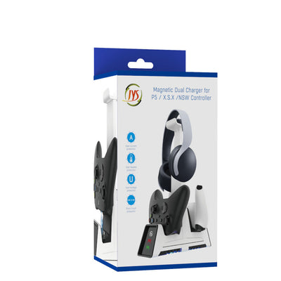 Base Multifuncional PS5/PS4 con Cargador Doble para Controles - Image 3