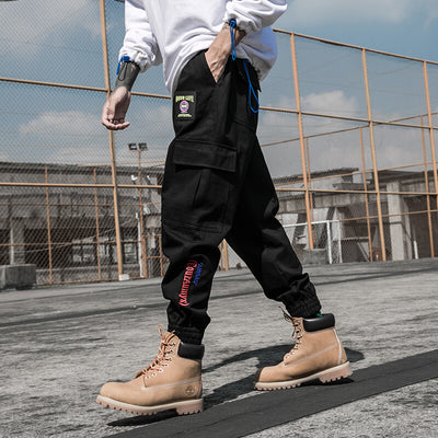 Pantalones de Sudadera Holgados Camuflaje para Hombre - Image 4