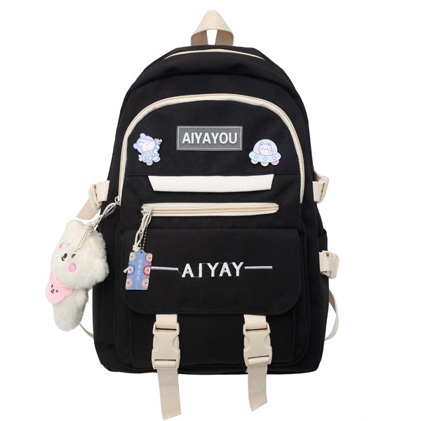 Mochila para Computadora de Gran Capacidad Estilo Japonés - Image 6