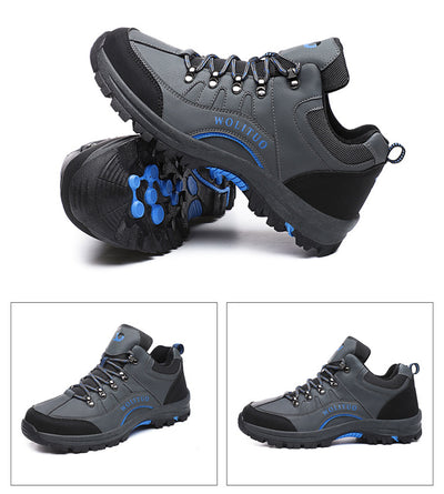 Zapatos de Senderismo Impermeables para Hombre - Zapatillas de Trekking Antideslizantes Talla Grande - Image 10