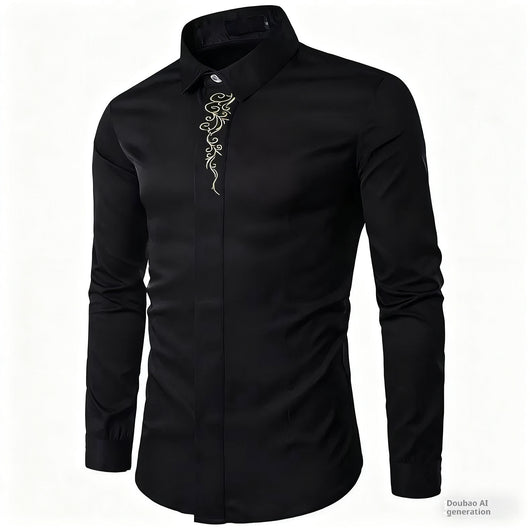 Camisa Casual Deportiva Holgada con Solapa para Hombre - Image 25