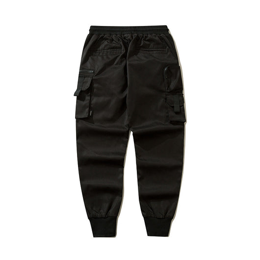 Pantalones Overol Hombre Otoño Sueltos Multibolsillos Ajuste Tobillo - Image 5