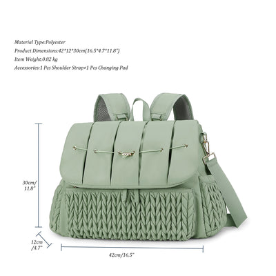 Bolsa Térmica Impermeable de Gran Capacidad para Viajes y Pañales - Image 4