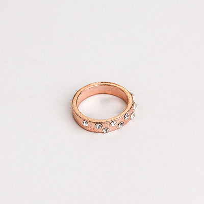 Set de 5 Anillos Apilables Estilo Bohemio en Tono Oro Rosa - Image 12