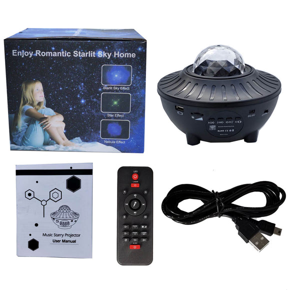 Proyector LED Bluetooth con Música Integrada