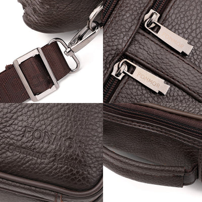 Bolso Bandolera de Cuero Genuino - Image 3