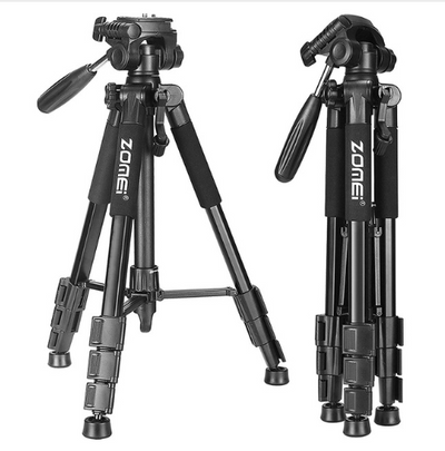 Trípode Profesional Zomei Z666 Aluminio Portátil para Cámaras DSLR y Compatible con Apple - Image 6