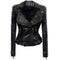 Chaqueta de Cuero Corta