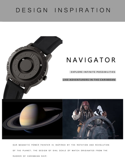 Reloj Creativo Magnético para Hombre - Diseño Innovador - Image 19