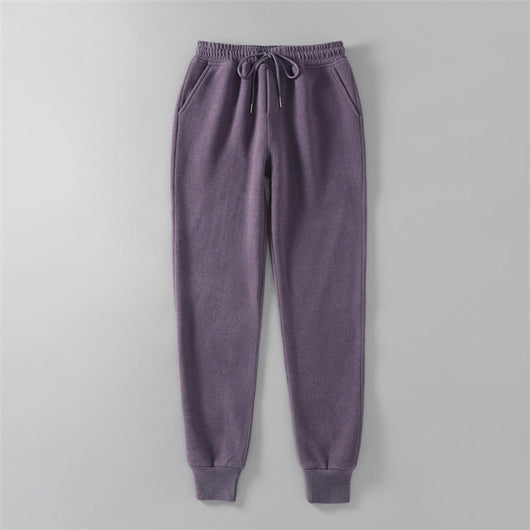 Pantalones Holgados de Cintura Alta con Cordones y Encaje - Image 23