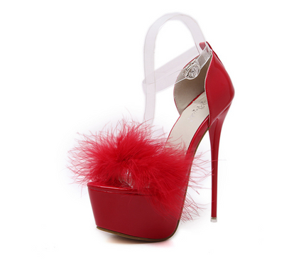 Tacones Plataforma Brillantes Impermeables para Fiesta Nocturna - Image 2
