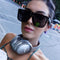Gafas de Sol Oversized Unisex - Diseño Reductor de Facciones
