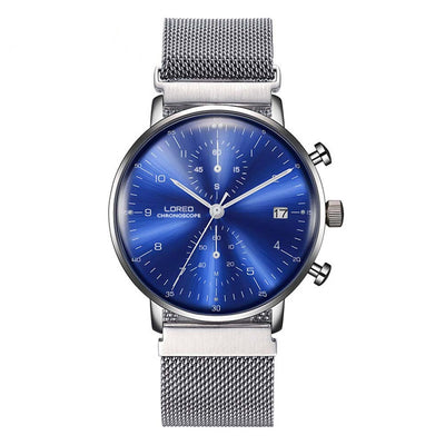 Reloj Deportivo de Cuarzo para Hombre con Banda de Acero Inoxidable Resistente al Agua - Image 25
