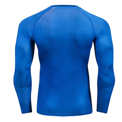 Ropa de Entrenamiento Transpirable de Secado Rápido con Manga Larga - Image 2