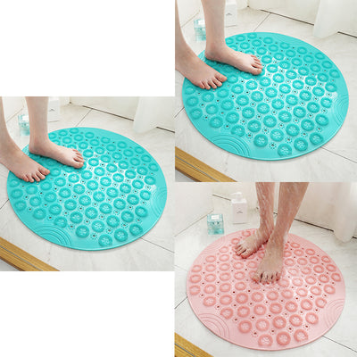 Tapete Antideslizante Redondo para Ducha con Masaje y Drenaje - Image 13