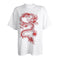 Camiseta Estampada Multicolor de Manga Corta