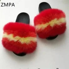 Pantuflas de Piel de Zorro - Chanclas de Lujo - Image 2